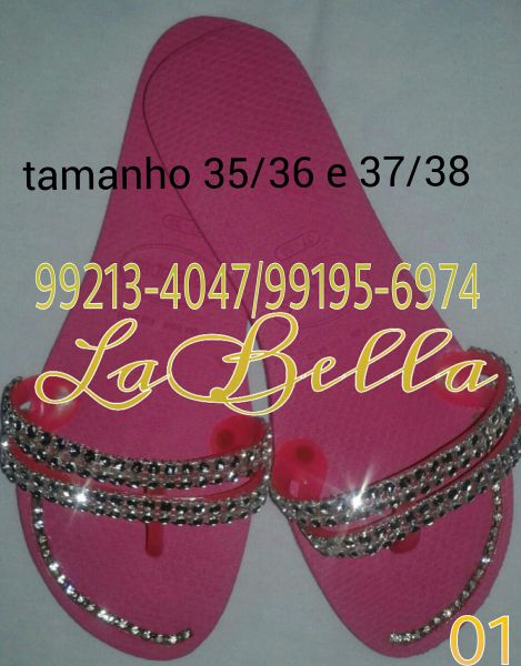 Havaianas Customizadas - flat