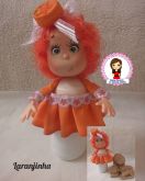Kit boneca Laranja