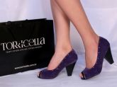 Sapato Peep Toe Torricella Ref. 61037B