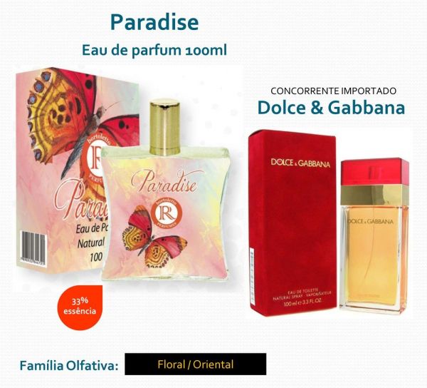 Perfume Bortoletto Paradise 100ml