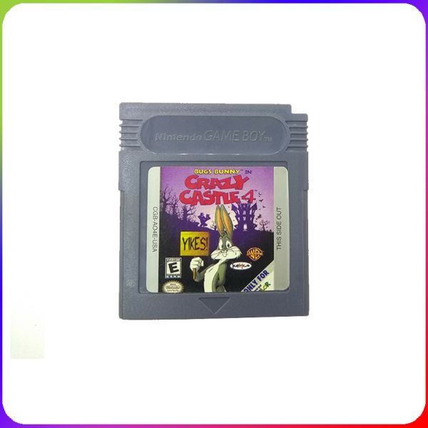 Cartucho Bugs Bunny In Crazy Castle 4 Nintendo Gameboy Color GBC Jogo de Vídeo Game Boy GB