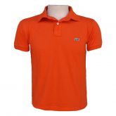 CAMISA MASCULINA POLO LACOSTE LARANJA