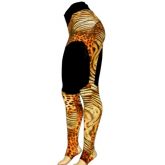 Calça Legging Bicolor