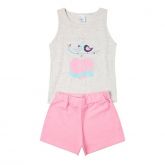 CONJUNTO KIDS PASSARINHO ROSA