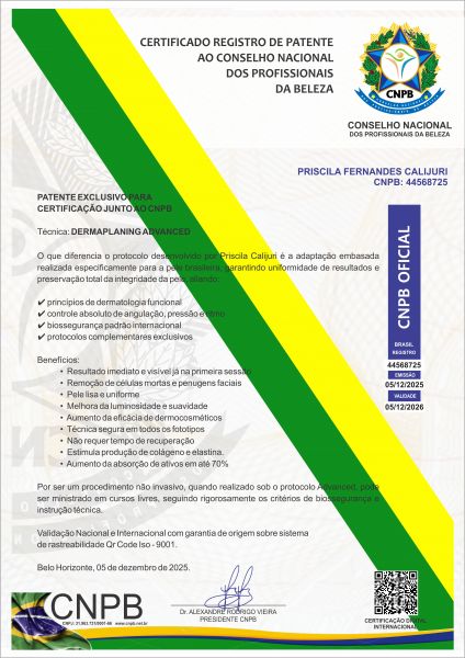 DERMAPLANING ADVANCED / PRISCILA FERNANDES CALIJURI