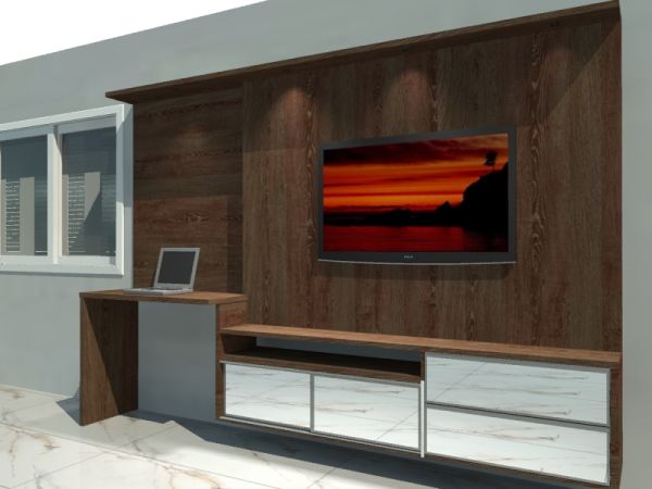 painel de sala gravata