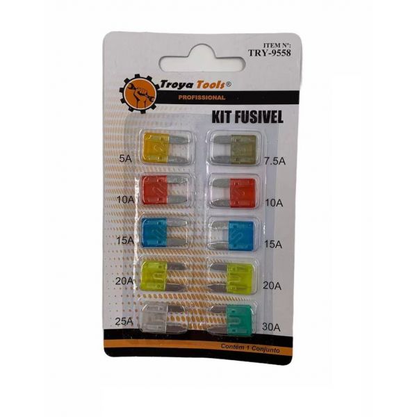 Cartela Lâmina Automóveis Mini 5a á 30a