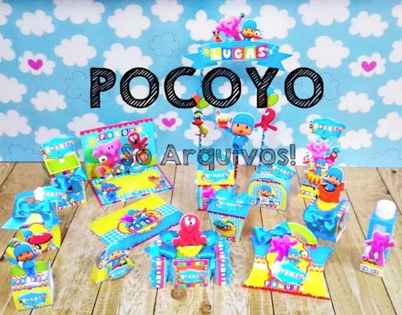Arquivo de corte silhouette POCOYO P1