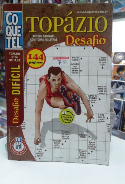 CRUZADA COQUETEL TOPAZIO DESAFIO DIFICIL