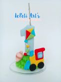 Vela Tema Brinquedos