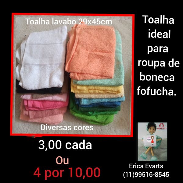 Toalha lavabo