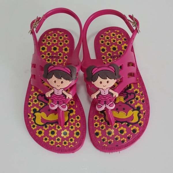 Sandalia Infantil Menina Boneca Pink