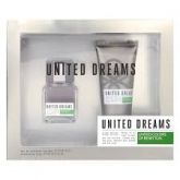 BENETTON AIM HIGH KIT EDT MASC 100ML + AFTER  COD 847447