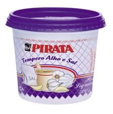 TEMPERO DE ALHO E SAL PIRATA 500GRS