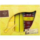Kit  Vert Cacau Loção Hidratante 150ml + 2 Sabonetes Barra 90g Cada