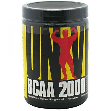 Universal Nutrition, BCAA 2000 120 capsulas.