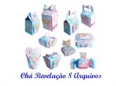 Arquivo Digital Silhouette Chá de Revelação
