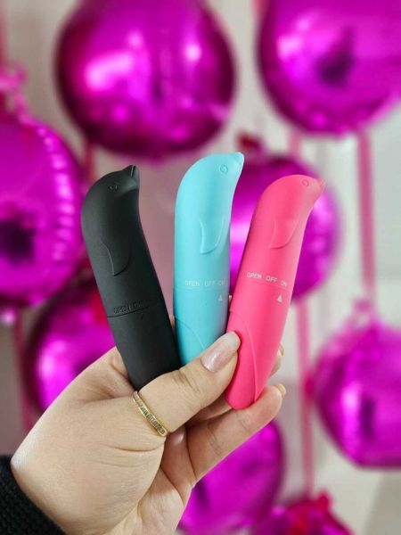 VIBRADOR GOLFINHO TOQUE AVELUDADO