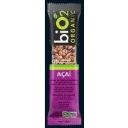 Barra de Cereais Orgânica Adoçada com Mel Sabor Açaí Bio2