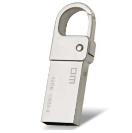 Pen drive 32gb Metal Prata a Prova D'água