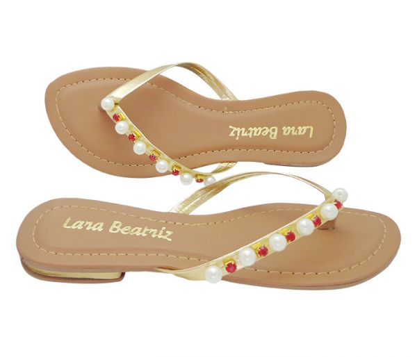 Sandália de Pérola Lara MOD:13270