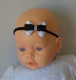 Mini faixa bebe P&B