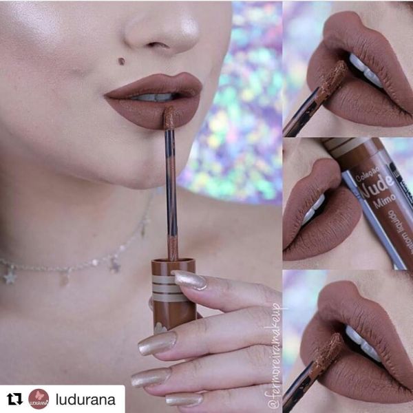 Batom Liquido Nude Ludura