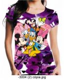 T-Shirt Blusa Feminina P M G