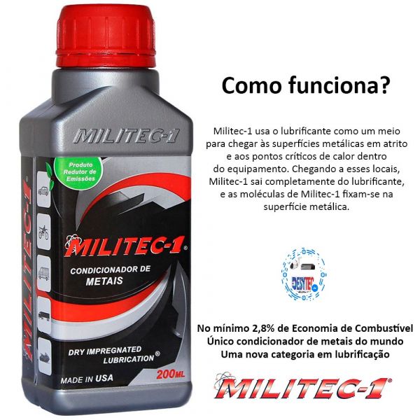 Kit 5 Militec 200ML Original