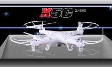 Drone Syma X5C 4CH 2.4 G RC controle remoto Quadcopter Eversion Aircraft com 2.0 Pixels câmera HD gr