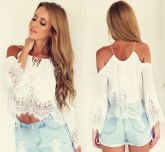 Cropped Chiffon