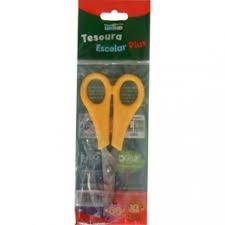 TESOURA ESCOLAR PLUS