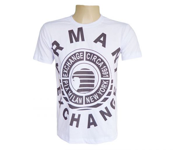 Camisa Armani Exchange Branca
