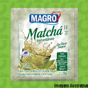 Matcha Chá Verde 8 gramas Magro Só Paga o Frete