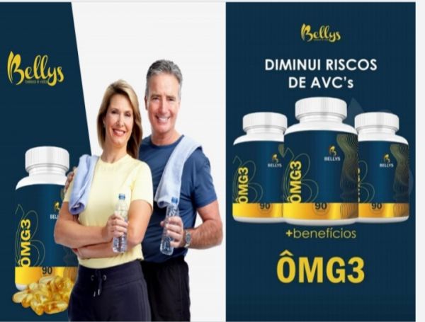 Bellys Ômega 3 - 90 Cápsulas Importadas