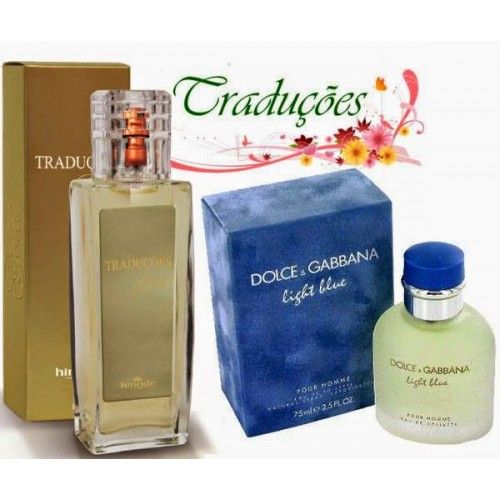 Traduções Gold Nº 64 Feminino Concorrente: D&G Light Blue 100 ml