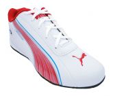 Tênis Puma BMW Motorsport Branco e Vermelho