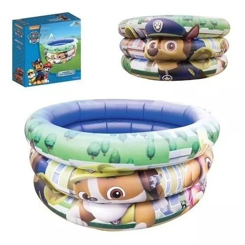 Piscina Inflável Patrulha Canina 38 Litros - Praia Kids
