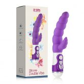 Vibrador Silicone Double Vibe New Orgasm - Lilás