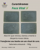Sabonete Artesanal Foco Vital - (Alecrim)