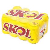 SKOL LATA 350ML - CAIXA COM 12 UNIDADES