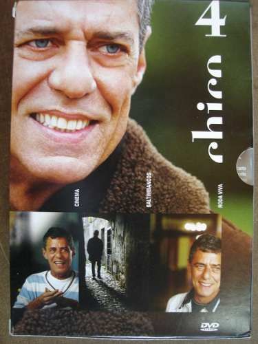 Chico Buarque Coleção Box Original 4 Lacrado Com 3 Dvd's