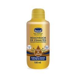 Removedor de Esmalte sem Acetona Ideal Óleo de Argan