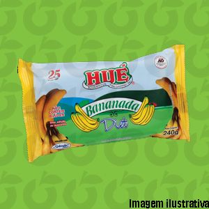 Bananada Tablete Diet 240 Gramas Hué