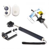 Kit Self Celular Bluethooth + Bastão de Mão Telescópico