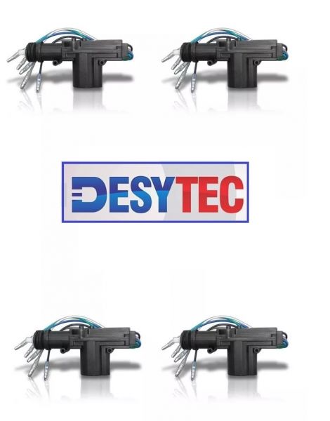Kit 4 Travas Elétrica De 5 Fios Universal