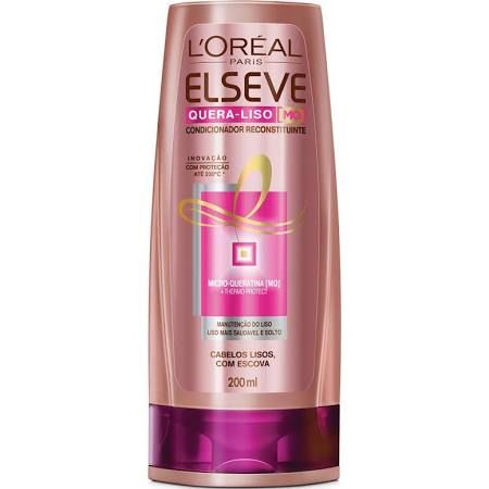 Condicionador Elseve Quera-Liso 200ml
