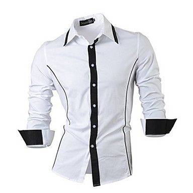 Moda Luxo: Camisa Manga Longa, de Ótima Qualidade. Frete Grátis.