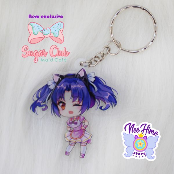 [Pronta Entrega] Chaveiro Maid  Sweet - Oficial Sugar Club Maid Café