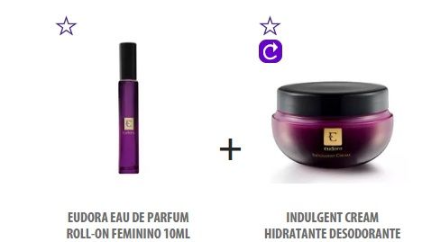 Indulgent Cream +Eudora EAU De Parfum Roll-On 10ML
